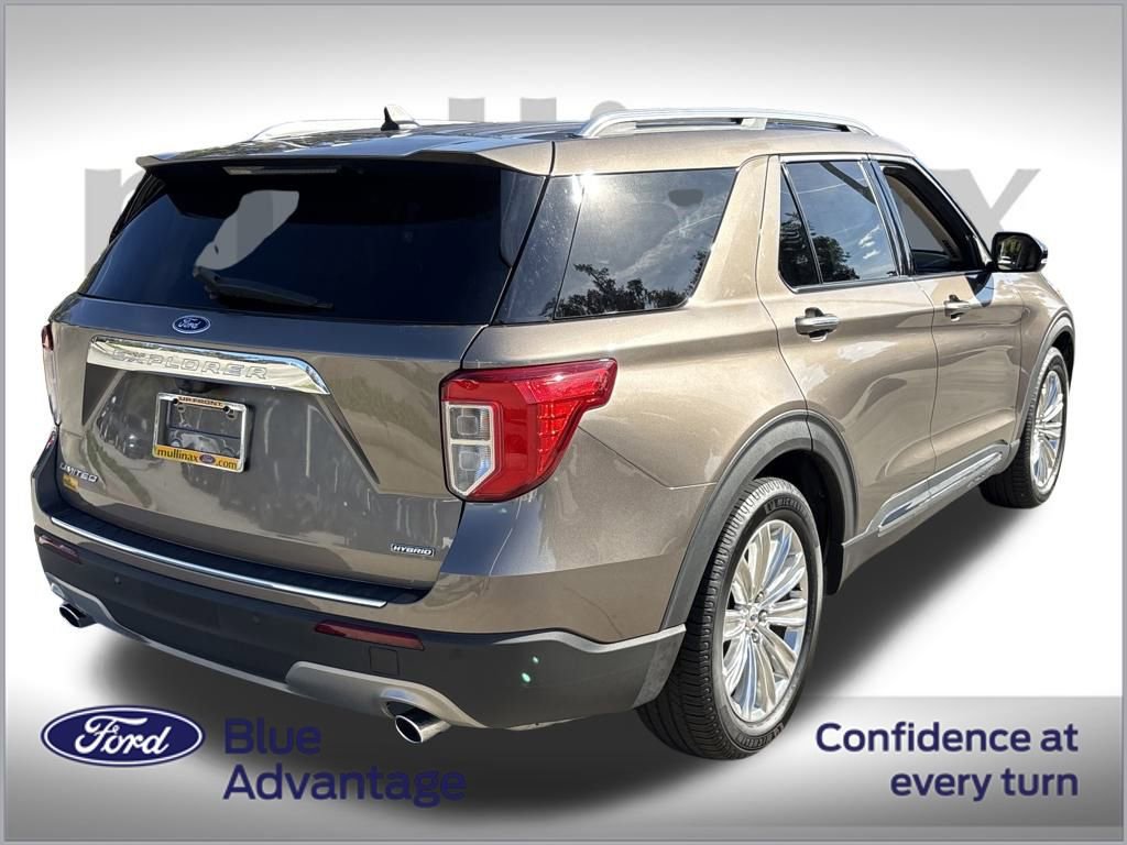 Certified 2021 Ford Explorer Limited w/ Hybrid Equipment Group 310A image 4