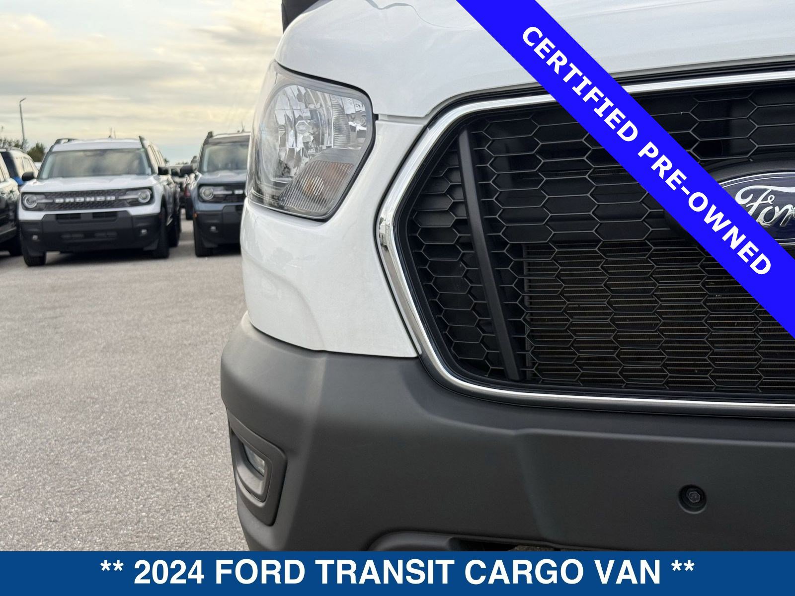Certified 2024 Ford Transit 250 Low Roof w/ Exterior Upgrade Package image 9