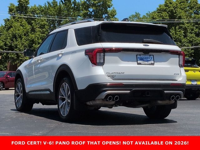 Certified 2025 Ford Explorer Platinum w/ Ultimate Package AWD/4WD image 7