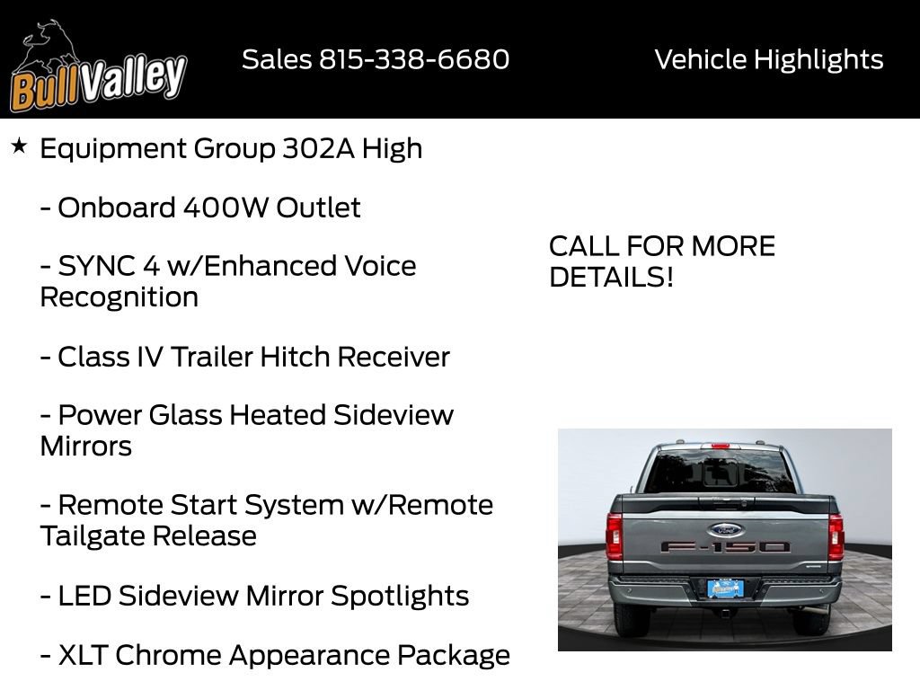 Certified 2022 Ford F150 XLT w/ Equipment Group 302A High AWD/4WD image 9