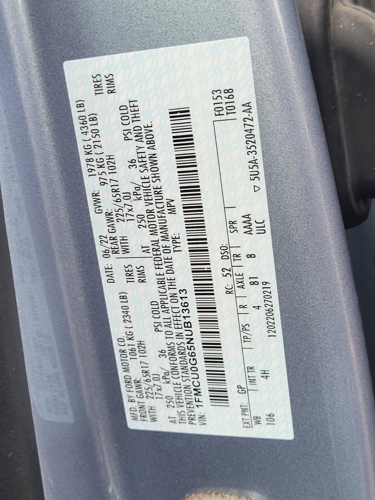 Certified 2022 Ford Escape SE w/ Convenience Package FWD image 35