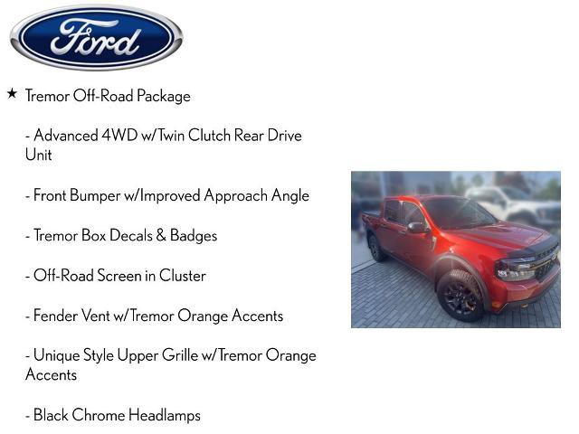 Certified 2024 Ford Maverick Tremor w/ Tremor Off-Road Package AWD/4WD image 6