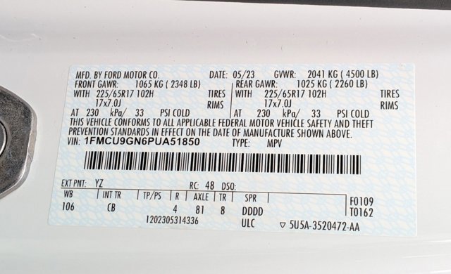 Certified 2023 Ford Escape Active w/ Tech Pack #2 image 34