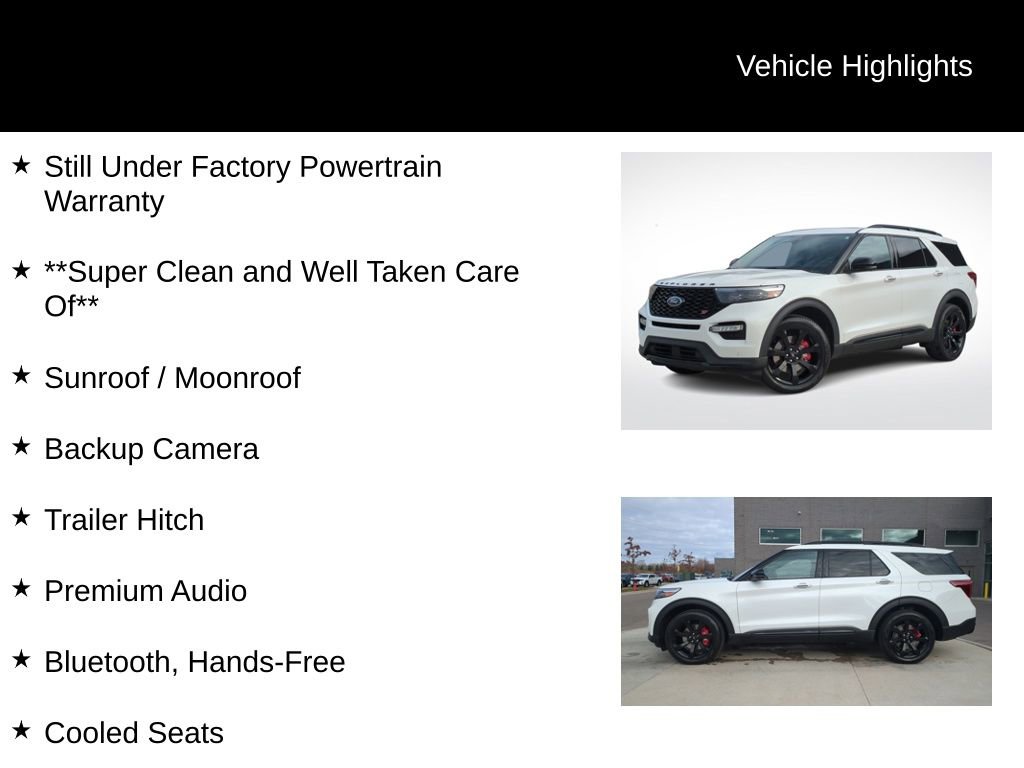 Certified 2023 Ford Explorer ST w/ Equipment Group 401A image 26