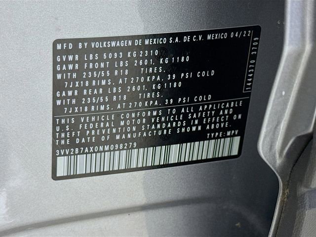 Used 2022 Volkswagen Tiguan SE image 30