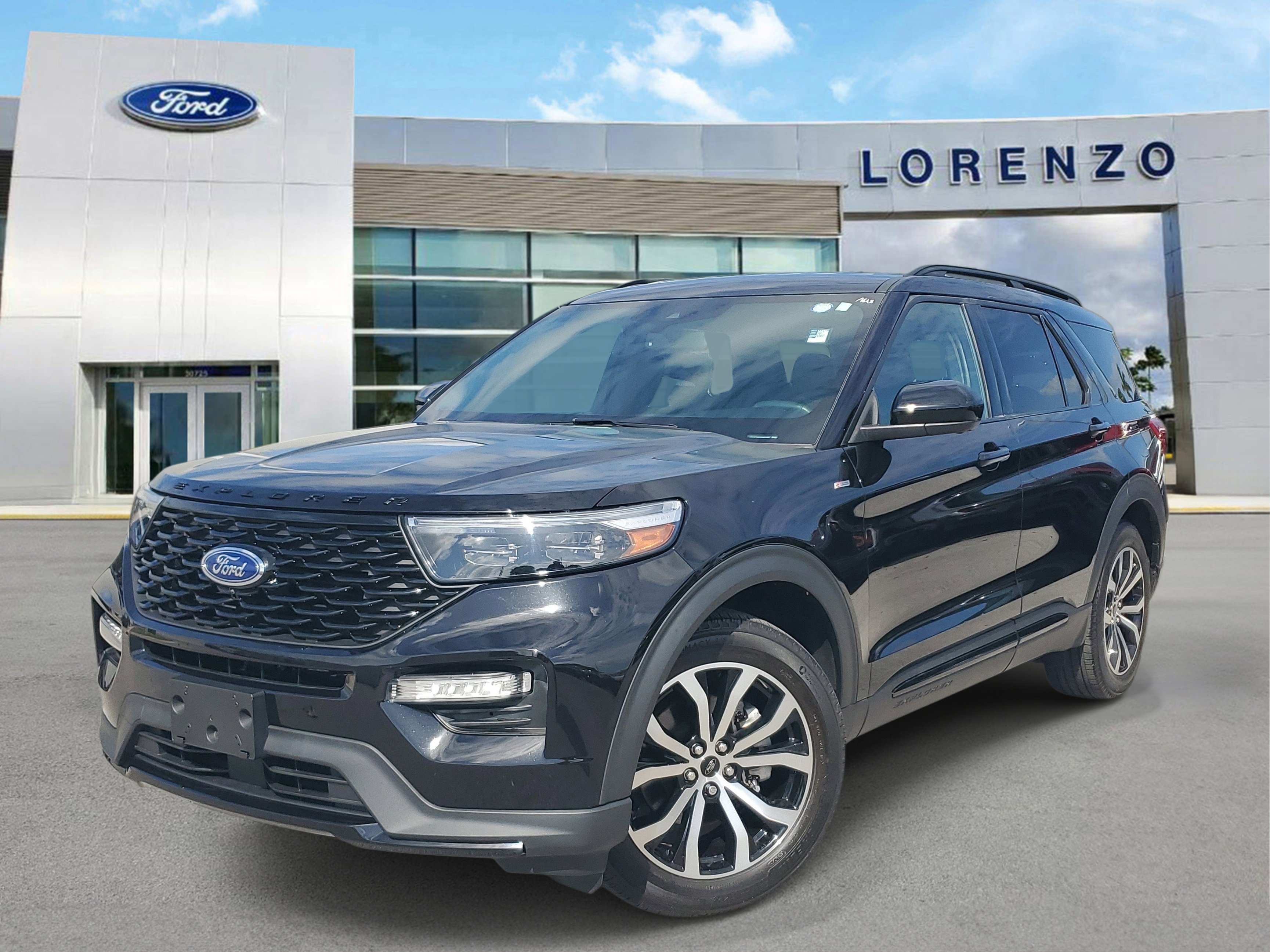 Certified 2023 Ford Explorer ST-Line w/ Class IV Trailer Tow Package RWD image 1