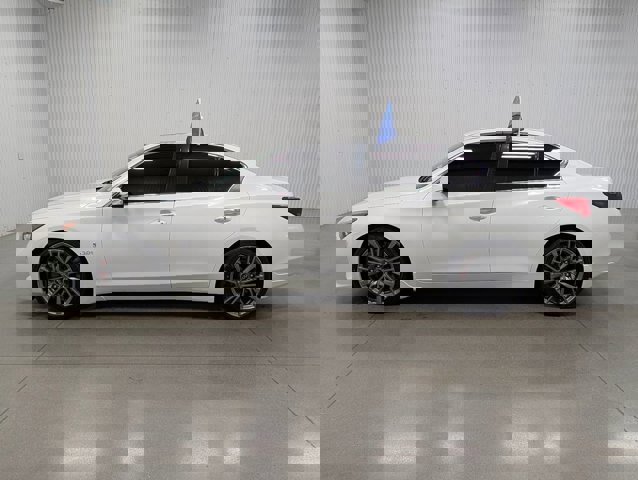 Used 2017 INFINITI Q50 Red Sport 400 image 1