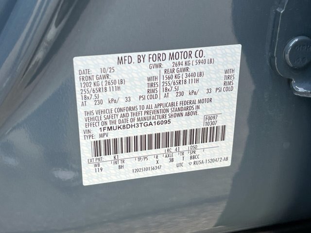 Certified 2026 Ford Explorer Active AWD/4WD image 26