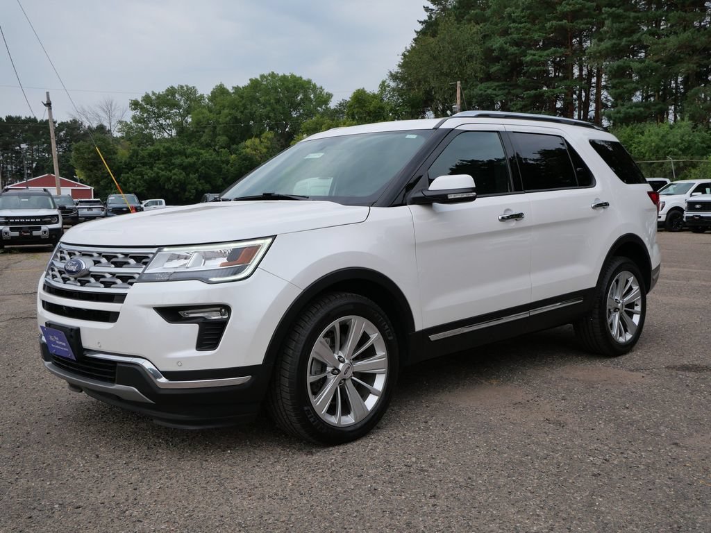 Certified 2019 Ford Explorer Limited w/ Class III Trailer Tow Package AWD/4WD image 2