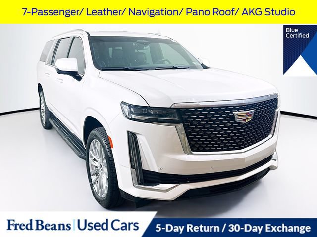 Used 2022 Cadillac Escalade ESV Premium Luxury AWD/4WD image 1