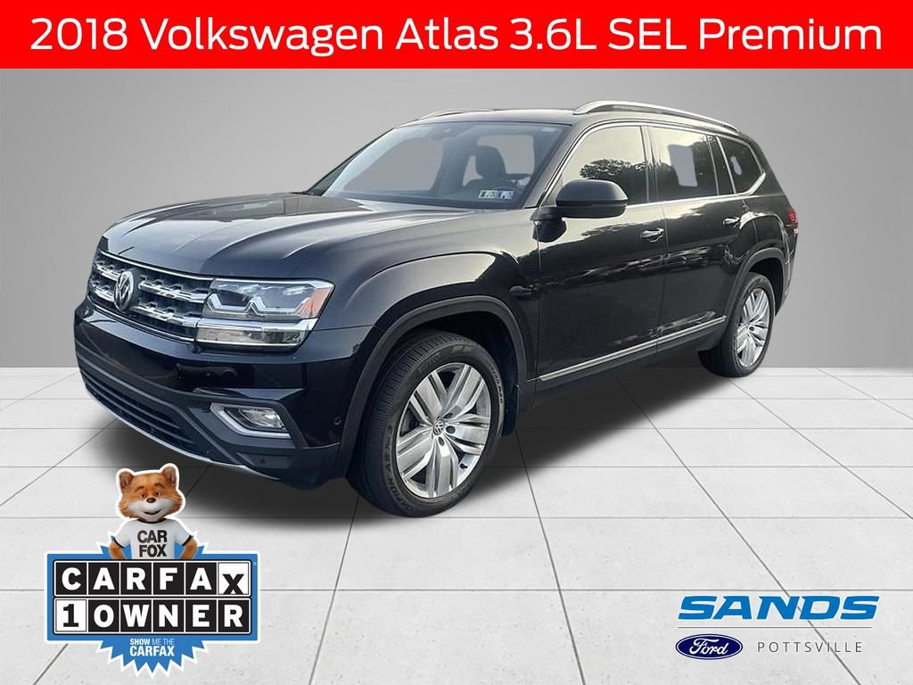 Used 2018 Volkswagen Atlas SEL Premium AWD/4WD image 1