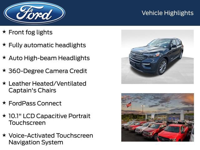 Certified 2023 Ford Explorer Limited w/ Limited Technology Package image 13