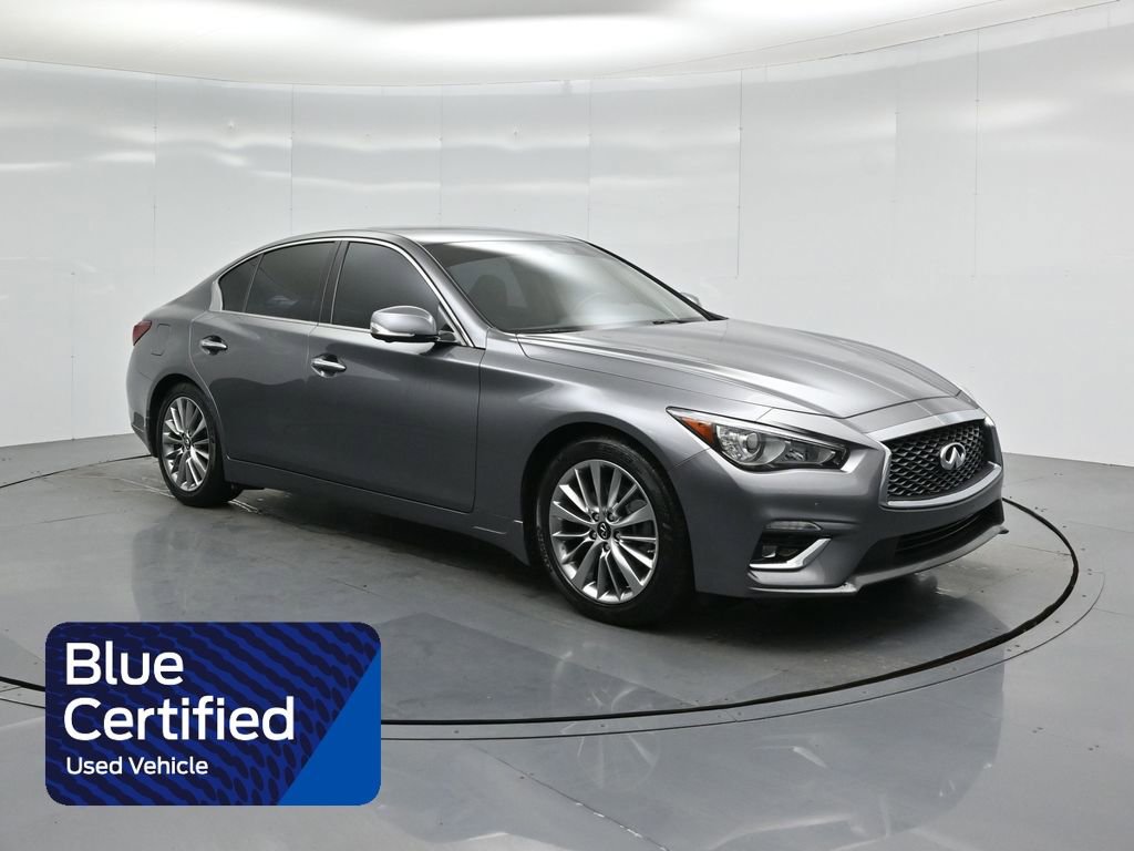 Used 2023 INFINITI Q50 Luxe w/ Cargo Package image 1