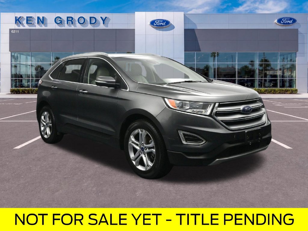 Certified 2018 Ford Edge Titanium w/ Ford Safe & Smart Package FWD 360° Tour