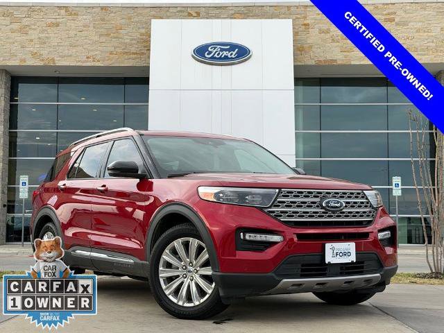 Certified 2022 Ford Explorer Limited w/ Limited Technology Package image 1