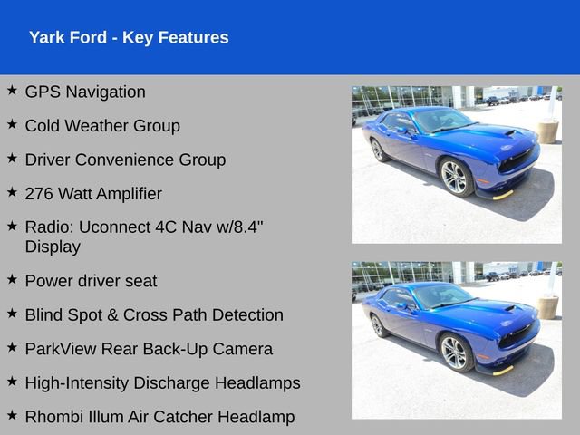 Used 2020 Dodge Challenger R/T w/ Driver Convenience Group RWD image 2
