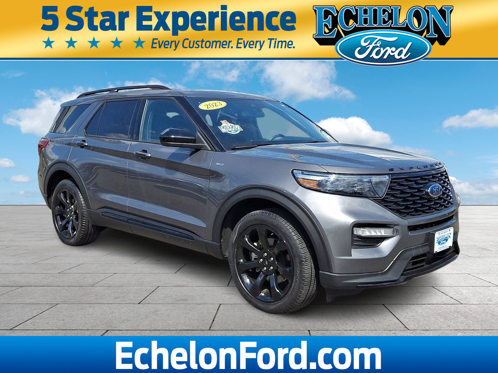 Certified 2023 Ford Explorer ST-Line w/ Class IV Trailer Tow Package