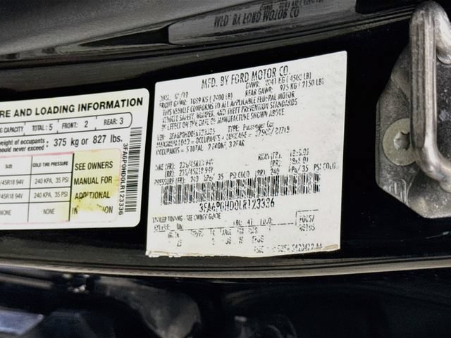 Certified 2020 Ford Fusion SE w/ Equipment Group 151A FWD image 32