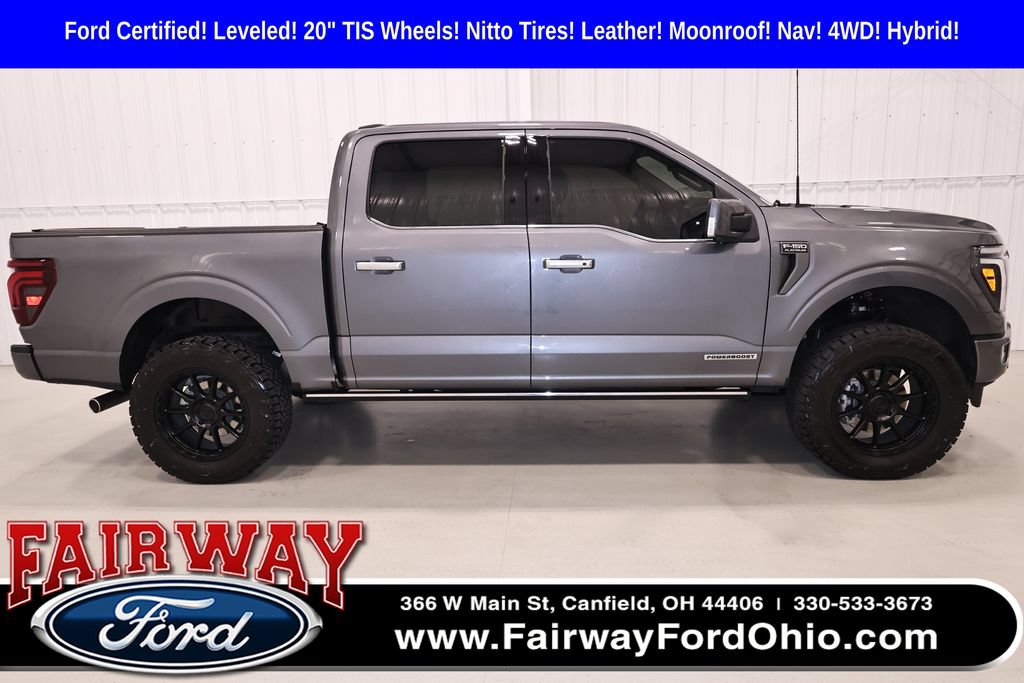Certified 2024 Ford F150 Platinum w/ Equipment Group 703A Plus