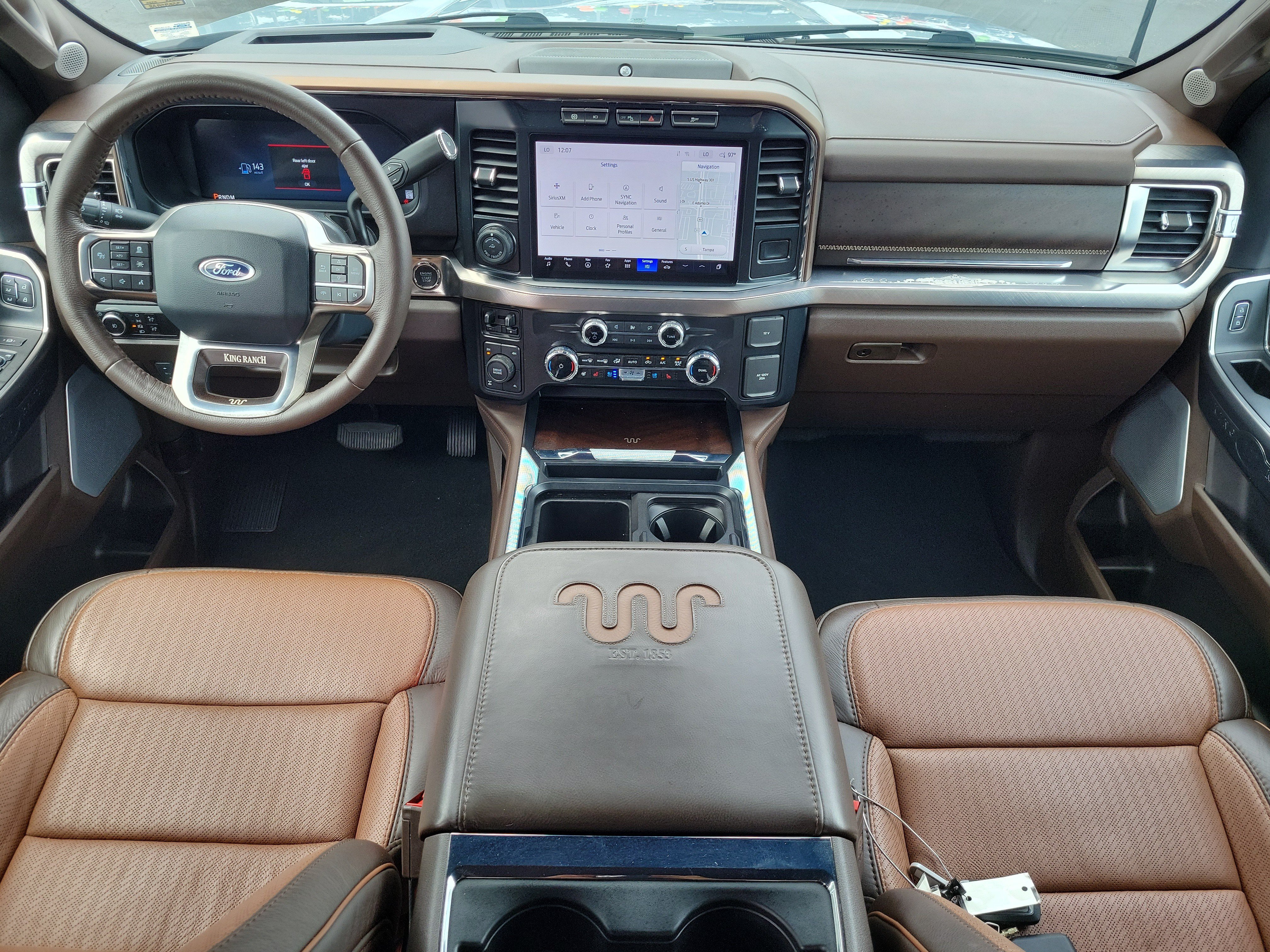 Certified 2024 Ford F250 King Ranch w/ Chrome Package AWD/4WD image 13