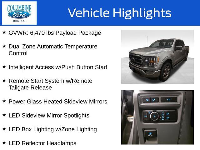 Certified 2021 Ford F150 XLT w/ Equipment Group 302A High AWD/4WD image 16