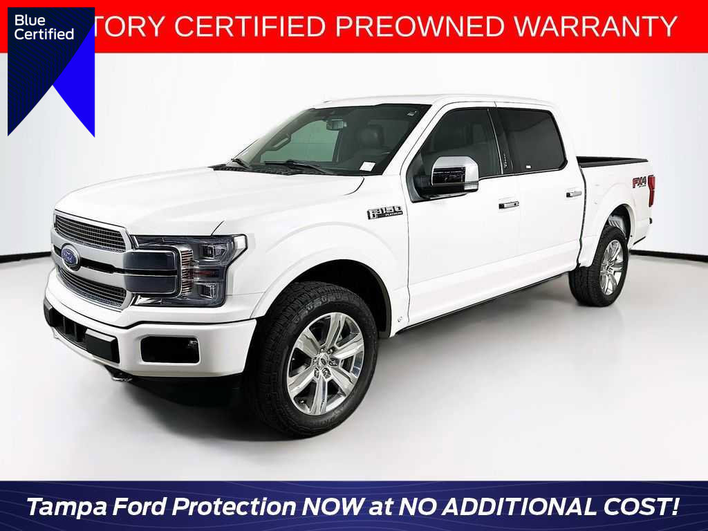 Certified 2020 Ford F150 Platinum w/ Equipment Group 701A Luxury