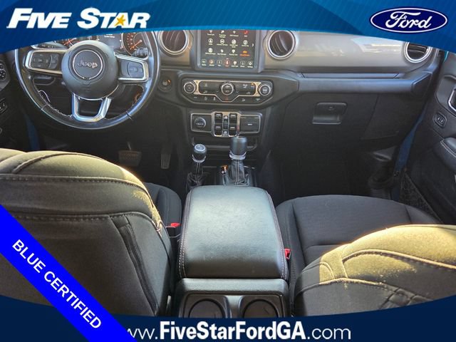 Used 2020 Jeep Wrangler Unlimited Sahara w/ Uconnect 4C Nav & Sound Group AWD/4WD image 16