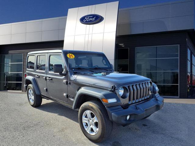 Used 2021 Jeep Wrangler Unlimited Sport image 1