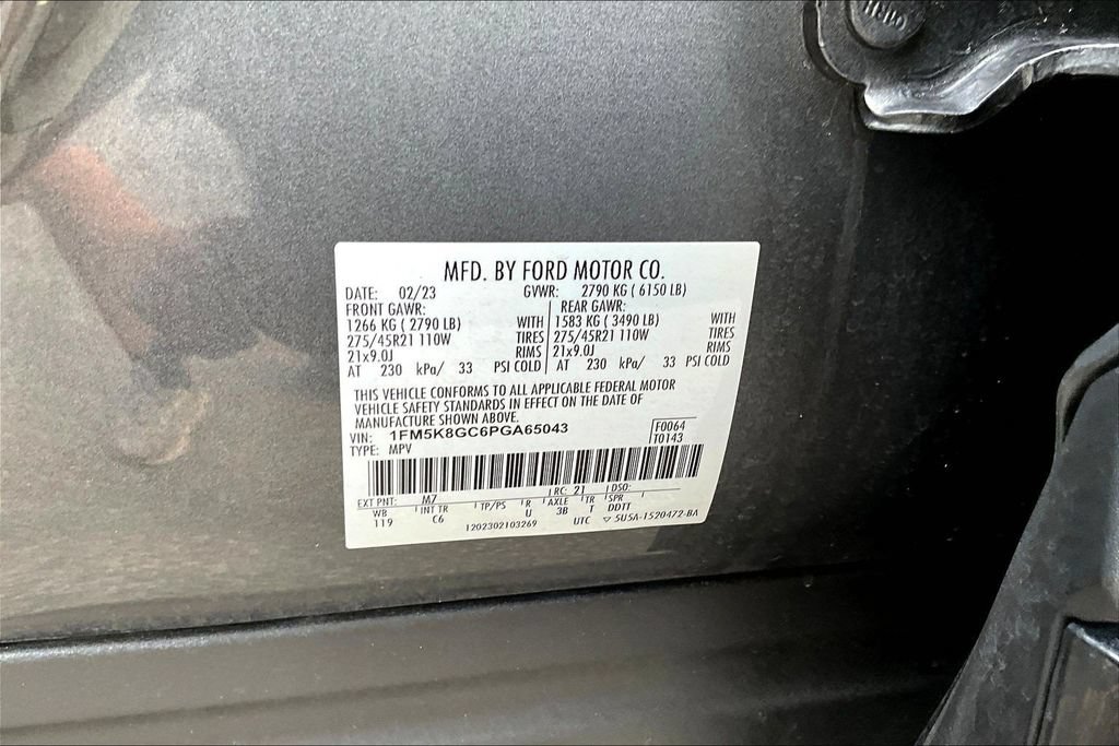 Certified 2023 Ford Explorer ST w/ Equipment Group 401A AWD/4WD image 21