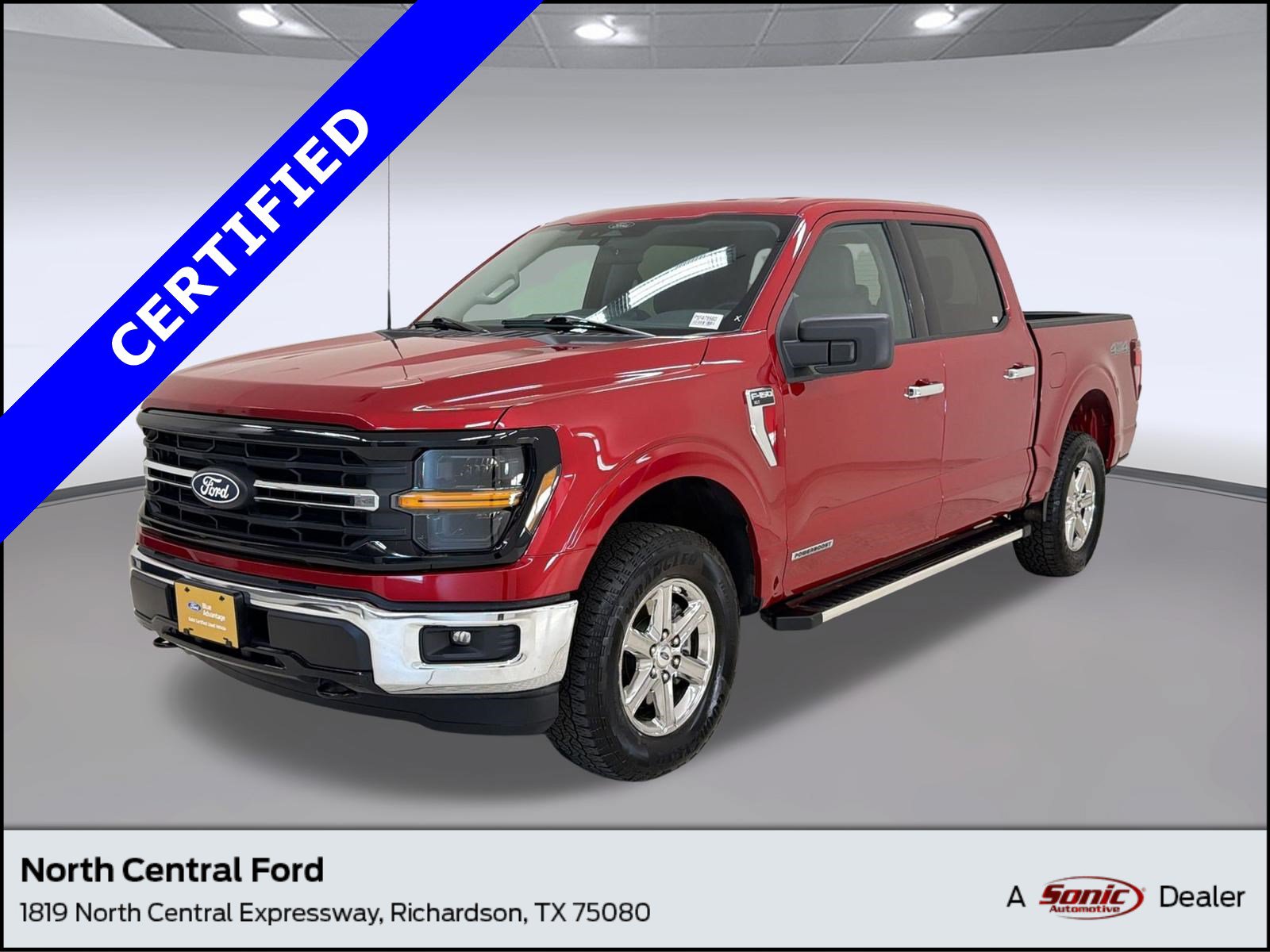 Certified 2025 Ford F150 XLT w/ Equipment Group 301A Standard