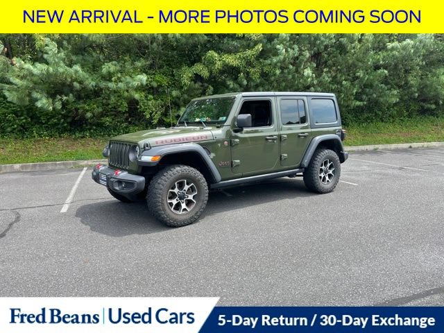Used 2021 Jeep Wrangler Unlimited Rubicon w/ LED Lighting Group AWD/4WD image 9