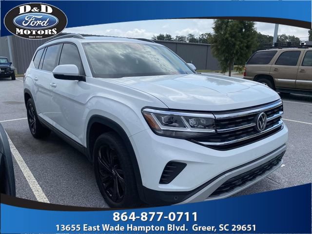 Used 2023 Volkswagen Atlas SE w/ Black Wheel Package