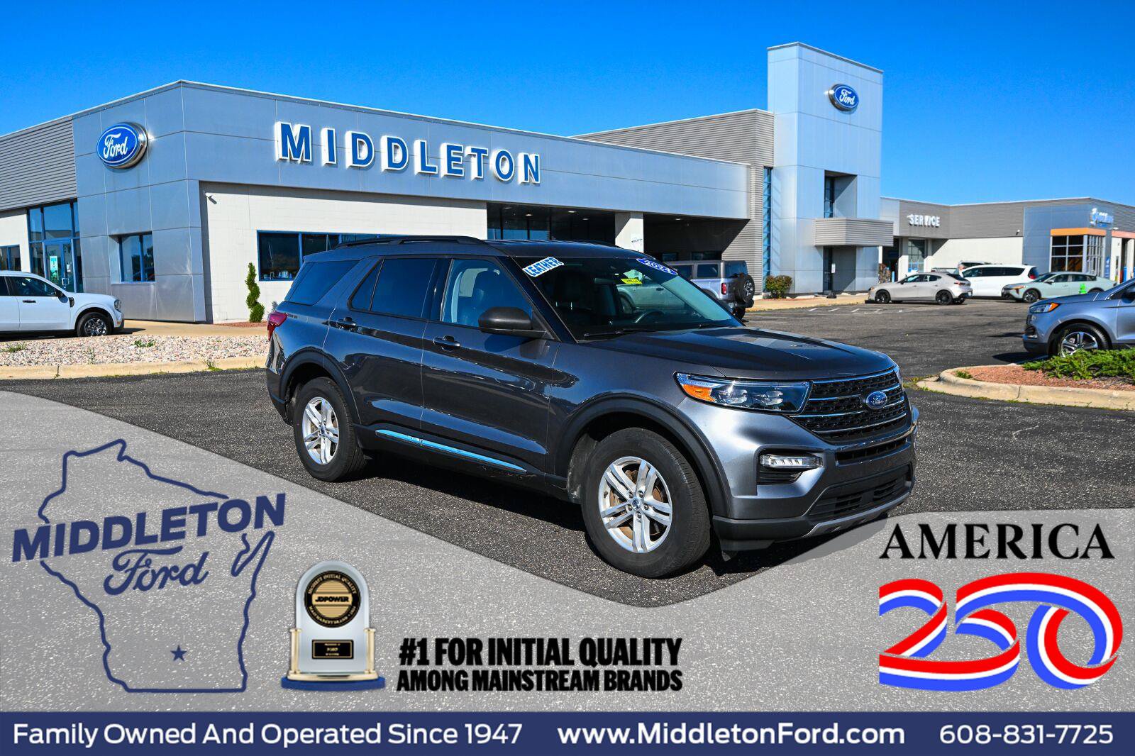 Certified 2024 Ford Explorer XLT w/ Equipment Group 202A