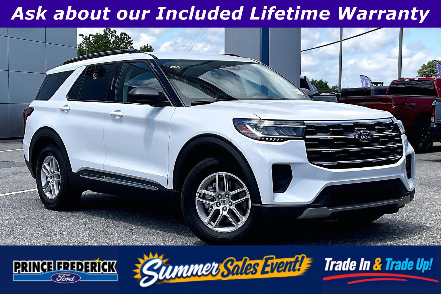 Certified 2025 Ford Explorer Active RWD image 1