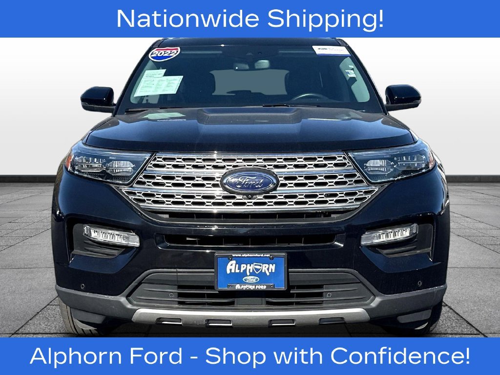 Certified 2022 Ford Explorer Limited w/ Class IV Trailer Tow Package AWD/4WD image 2