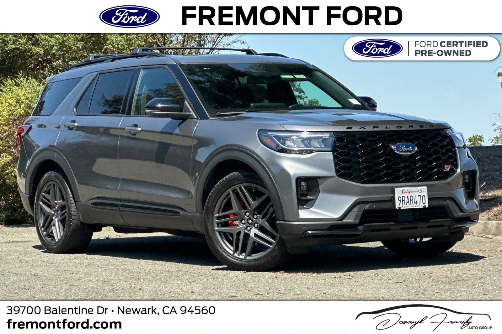 Certified 2025 Ford Explorer ST AWD/4WD image 1