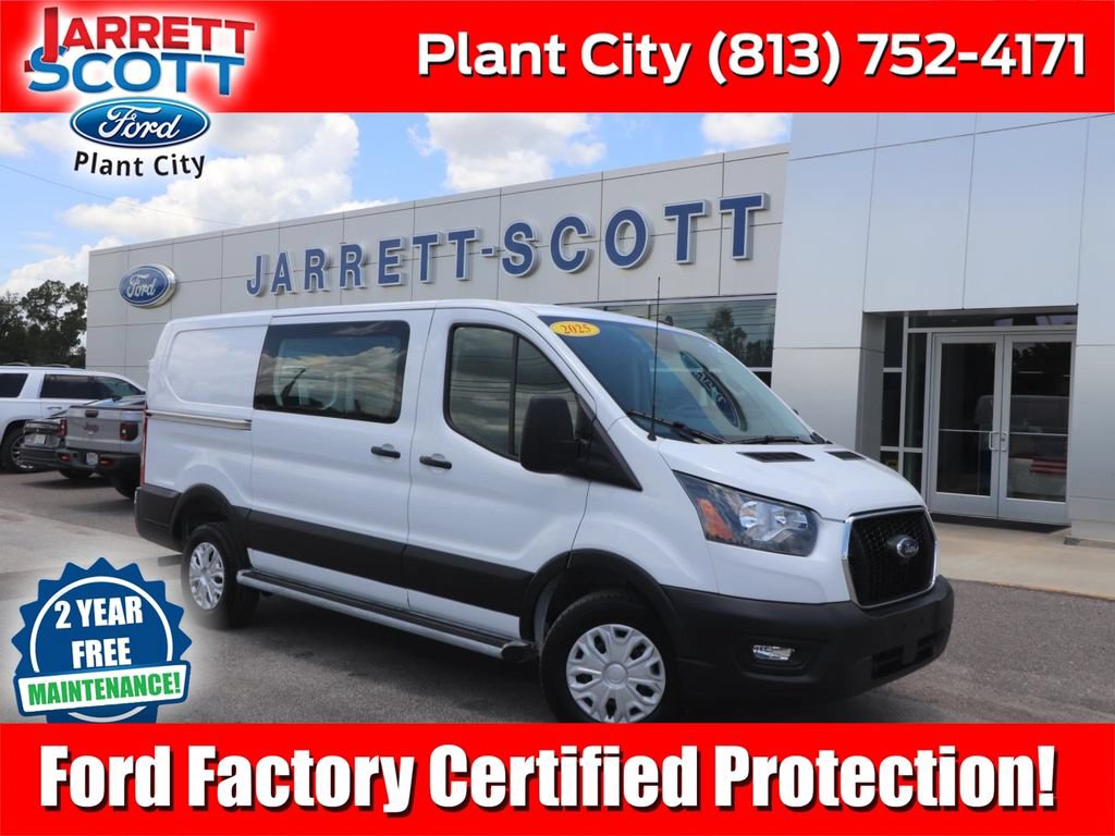 Certified 2025 Ford Transit 250 Low Roof w/ Exterior Upgrade Package RWD image 1