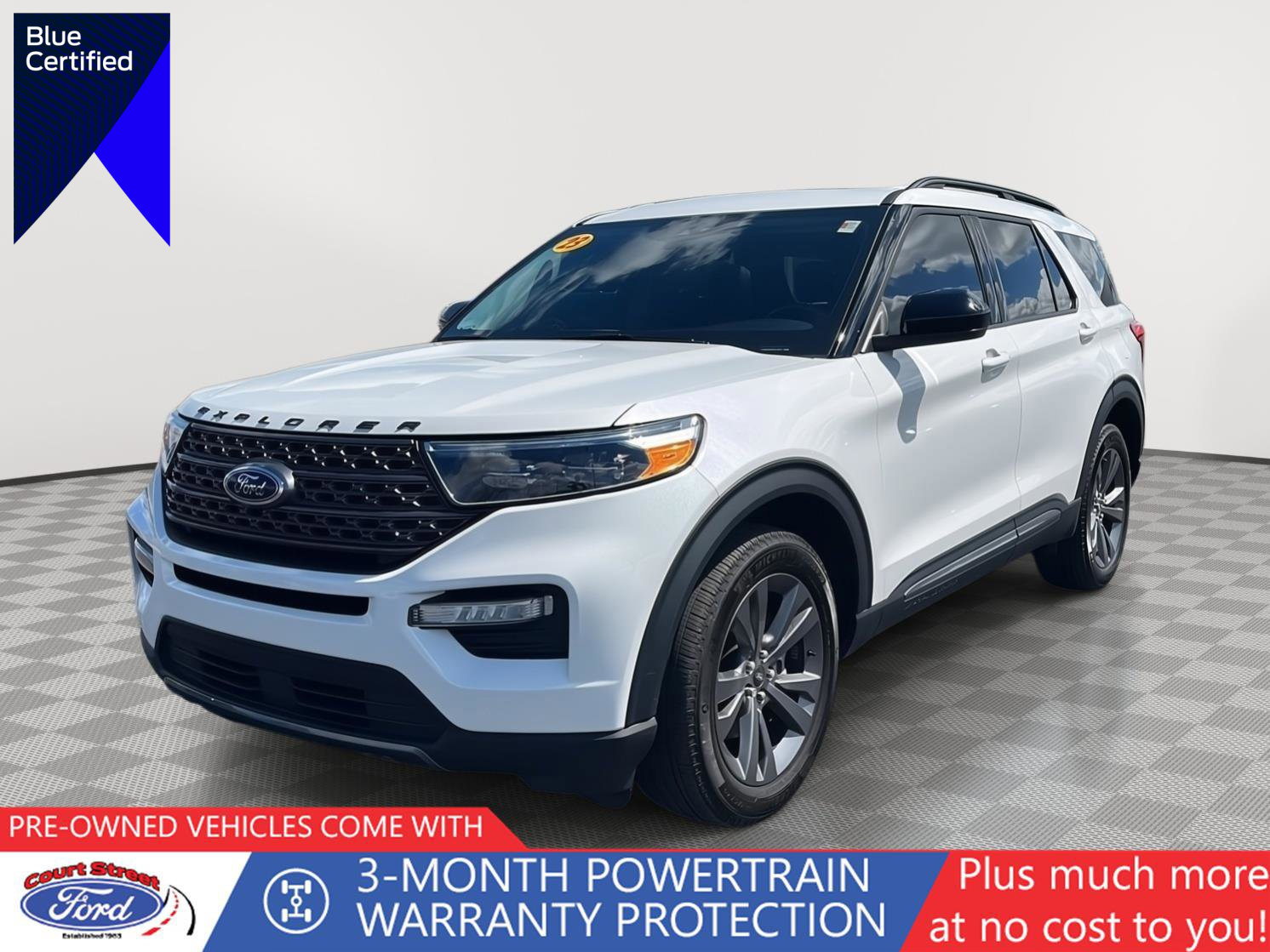 Certified 2023 Ford Explorer XLT w/ Equipment Group 202A