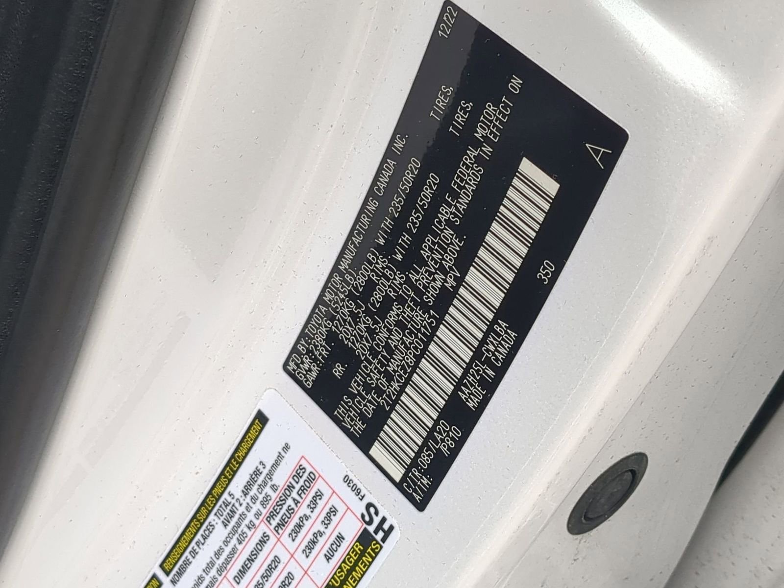 Used 2023 Lexus NX 350h AWD w/ Towing Package (2000 Lbs) image 40