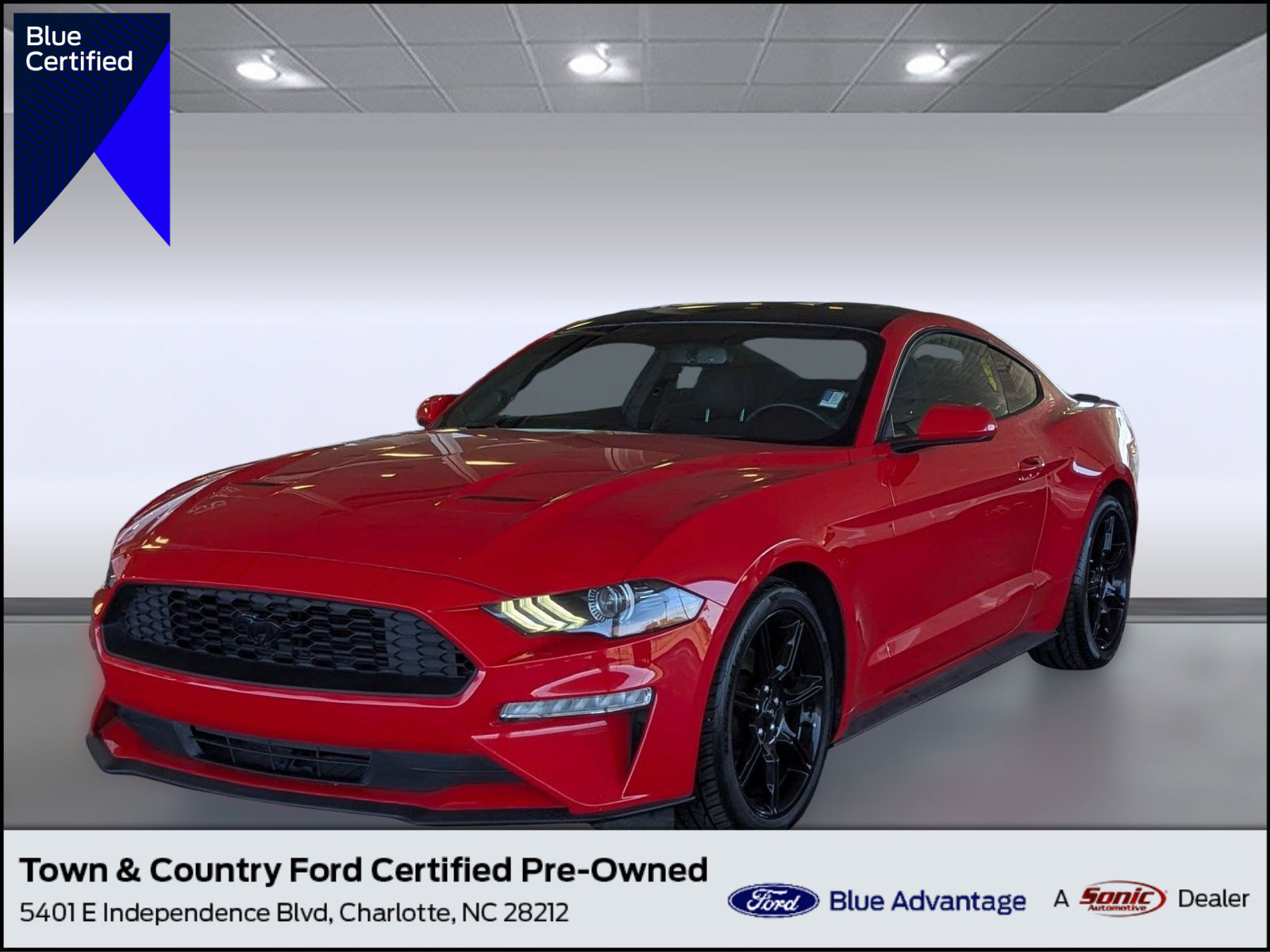 Certified 2019 Ford Mustang Coupe w/ Black Accent Package