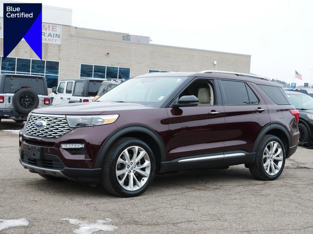 Certified 2022 Ford Explorer Platinum w/ Equipment Group 601A image 1