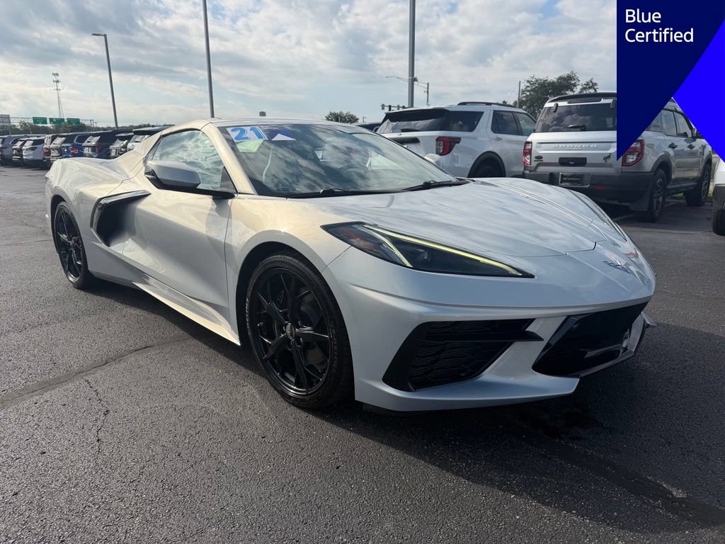 Used 2021 Chevrolet Corvette Stingray Preferred Conv w/ Battery Protection Package RWD image 2