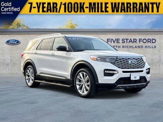 Certified 2023 Ford Explorer Platinum w/ Technology Package AWD/4WD image 1