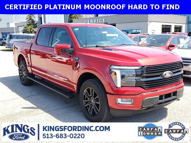 Certified 2024 Ford F150 Platinum w/ Equipment Group 702A High image 7