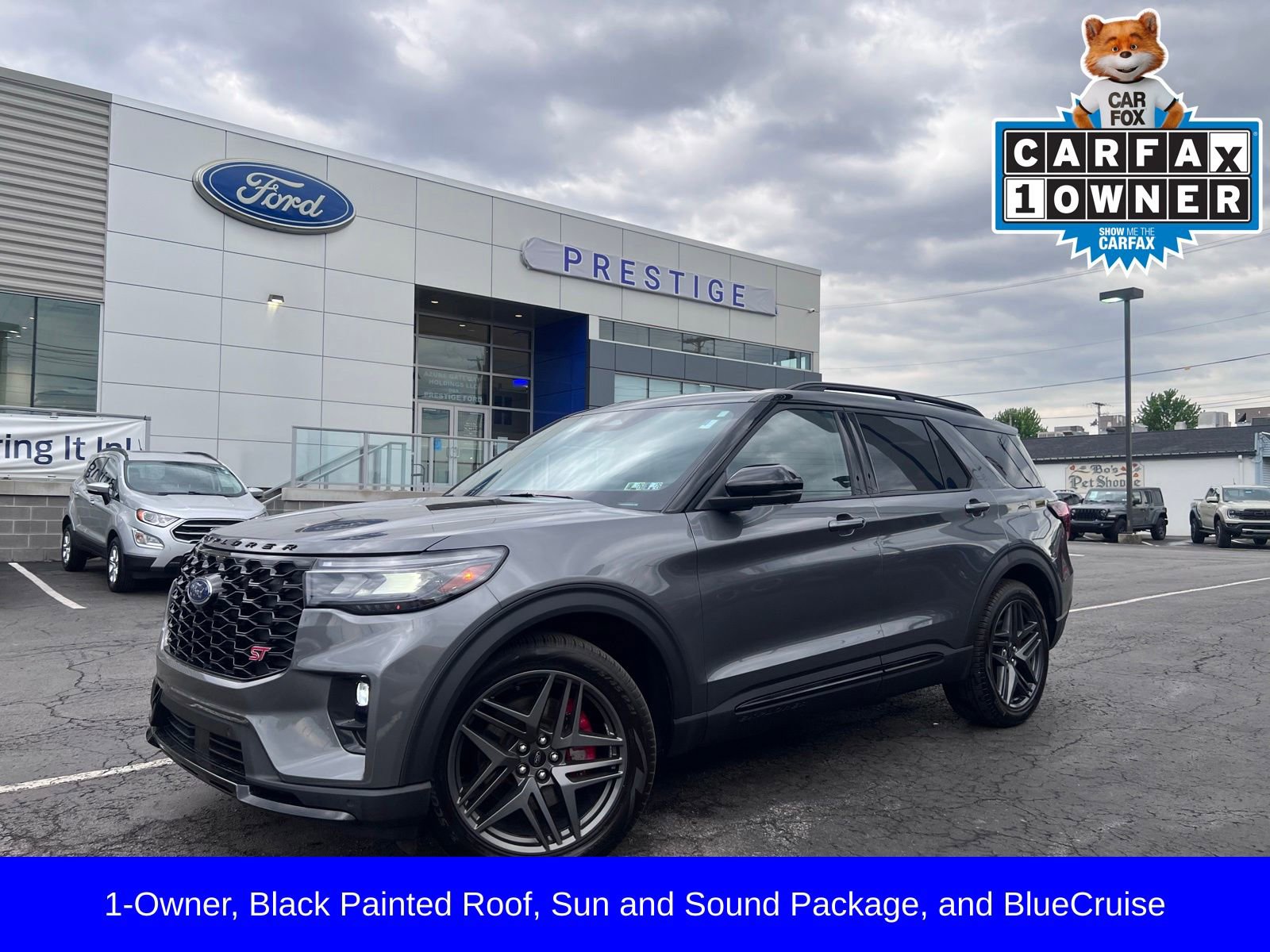 Certified 2025 Ford Explorer ST w/ Sun And Sound Package