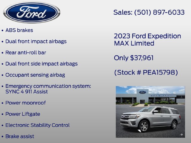 Certified 2023 Ford Expedition Max Limited RWD image 26