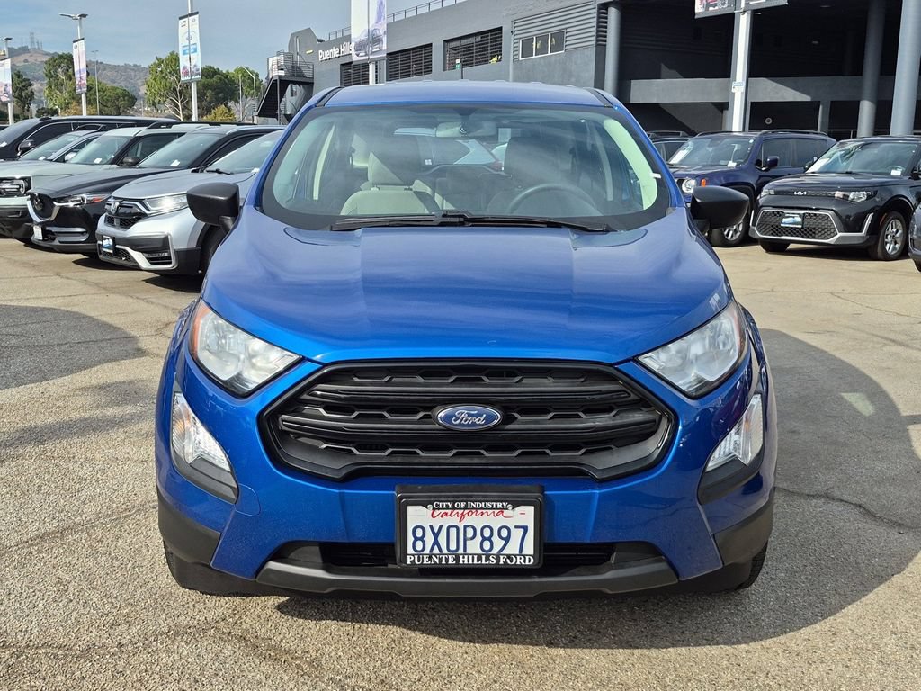 Certified 2021 Ford EcoSport S FWD video 2
