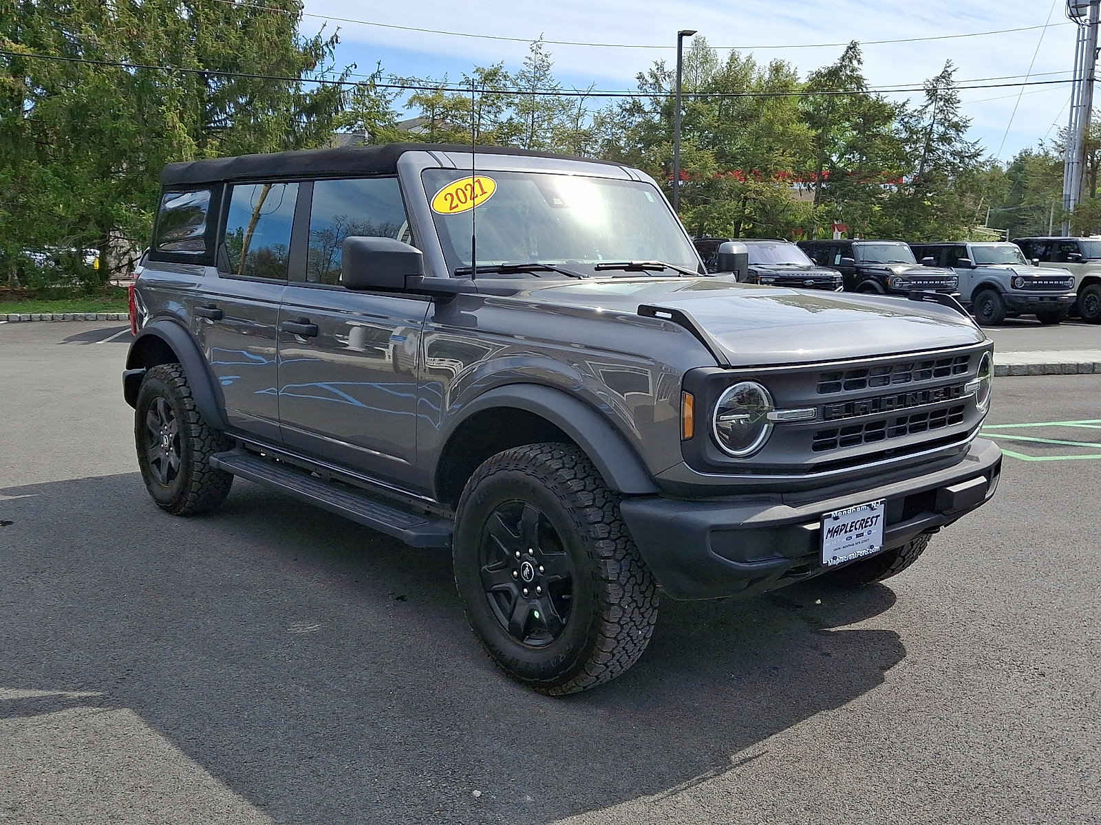 Certified 2021 Ford Bronco 4-Door AWD/4WD image 3