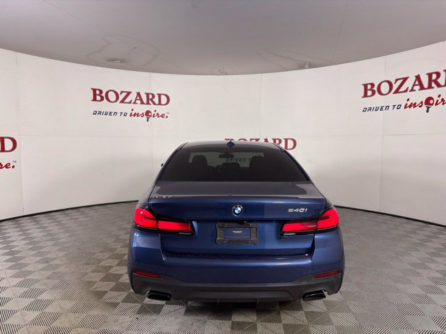 Used 2021 BMW 540i w/ M Sport Package RWD image 12