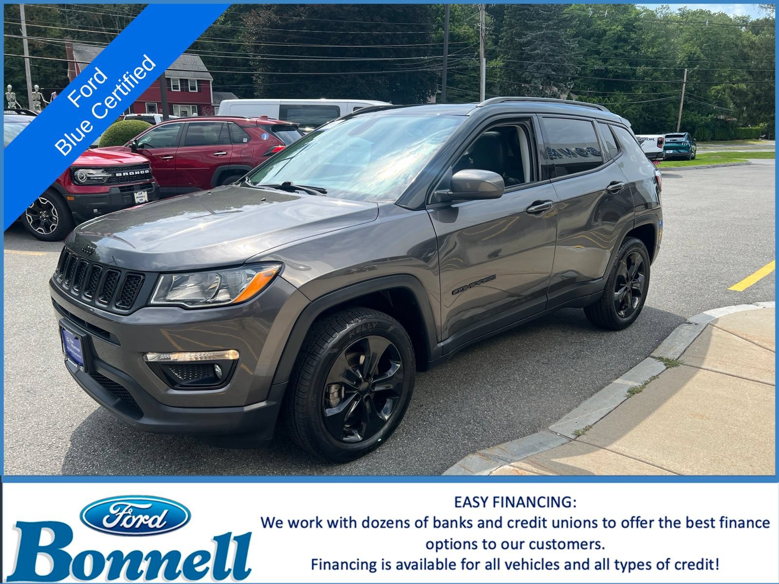 Used 2021 Jeep Compass Latitude w/ Sun and Sound Group AWD/4WD image 3